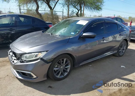 2020 Honda Civic Ex from USA, damaged, VIN 19XFC1F35LE025478